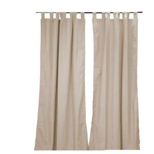 Outdoor Curtain Panel 50x60 Parchment Beige Patio Gazebo 7696-014707100